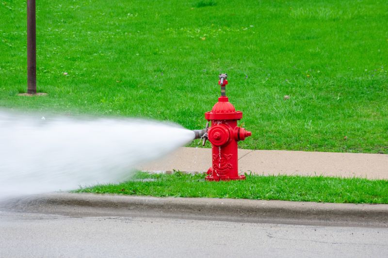 Ground Hydrant Installation detail