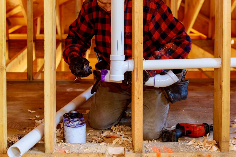 Rough Plumbing Installation detail