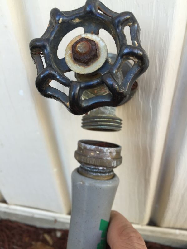 Outdoor Spigot Installation