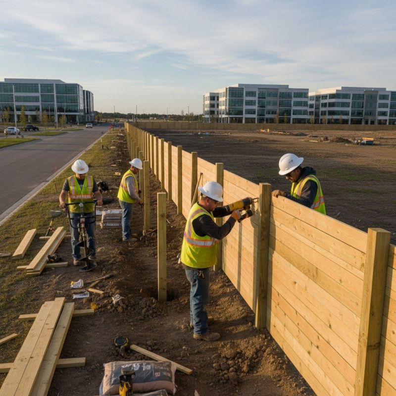 Board Fence Installation