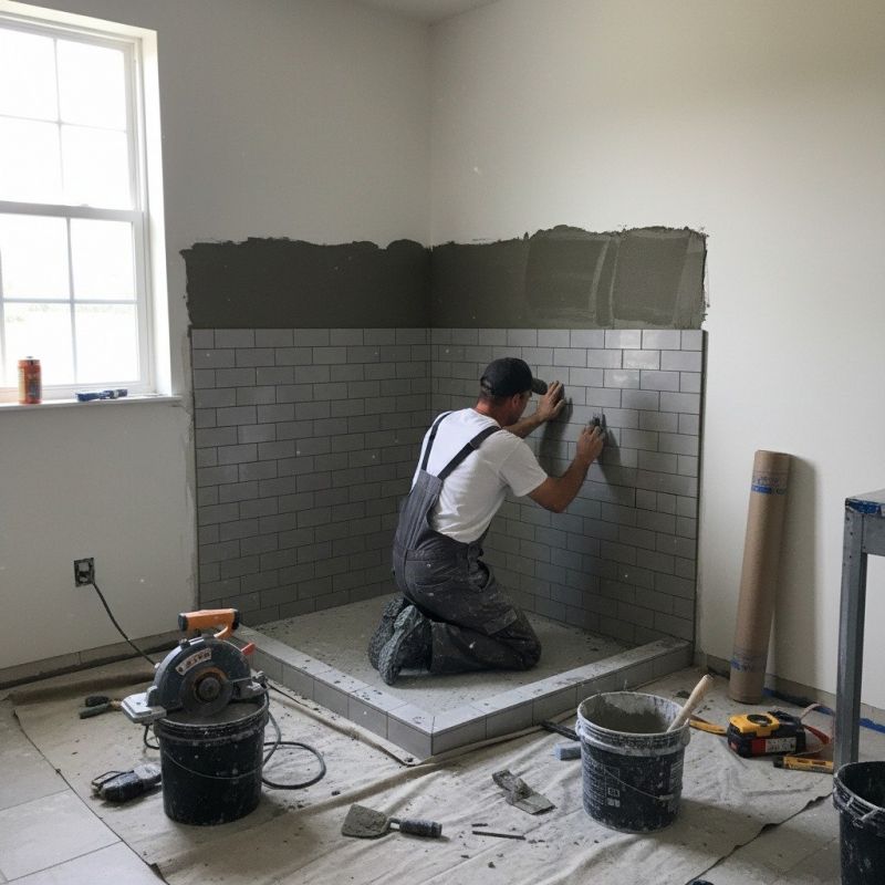 Industrial Bathroom Renovation