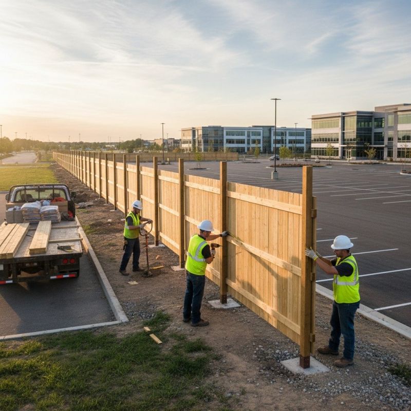 Rail Fence Installation