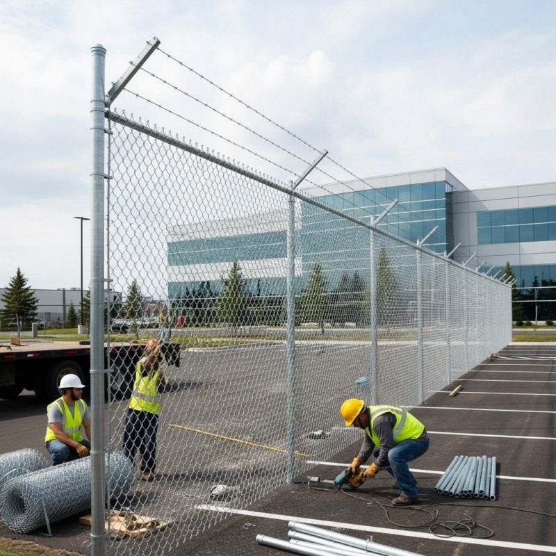 Rail Fence Installation