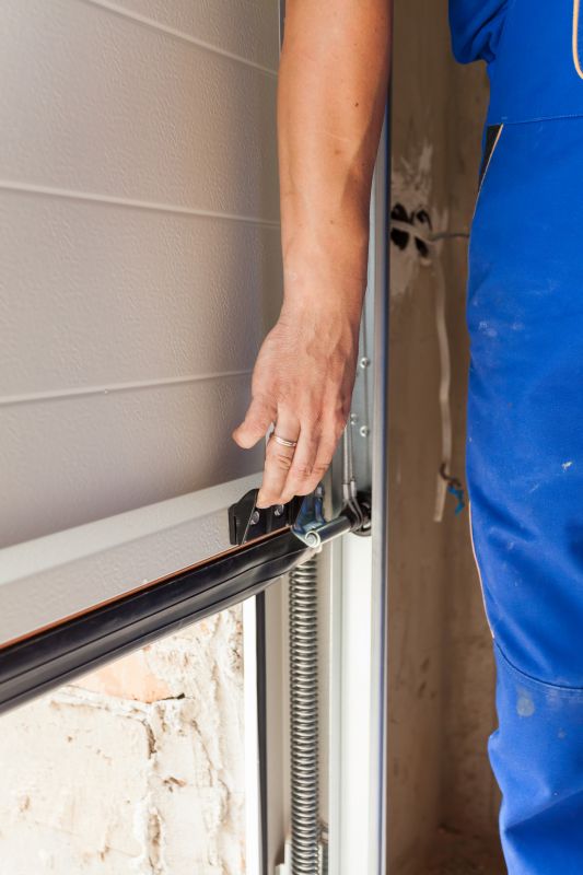 Three Car Garage Installation